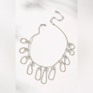 Anthropologie CRYSTAL SCALLOP NECKLACE Style No.  96136338